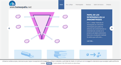 Desktop Screenshot of homeopatia.net